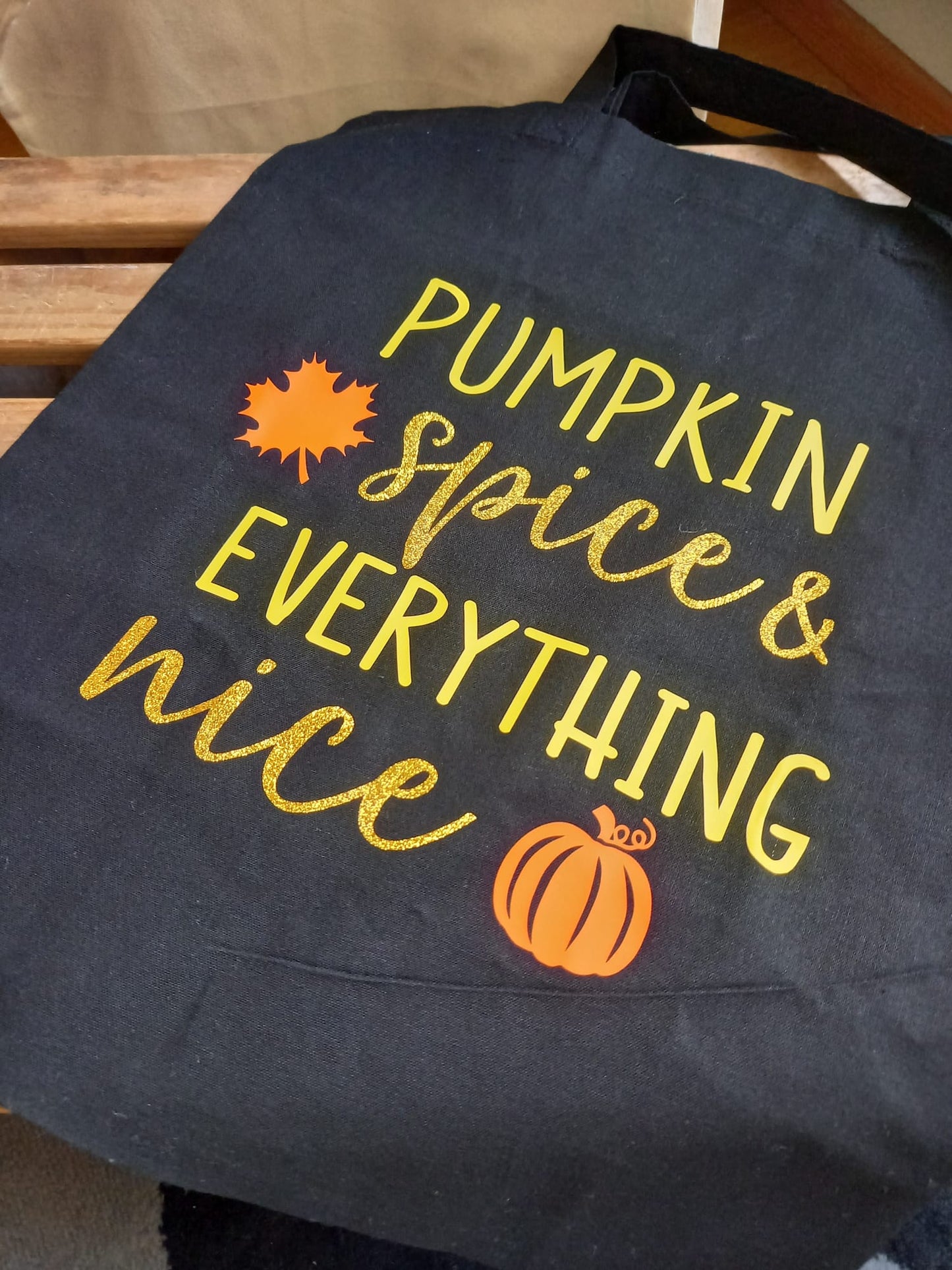 Fall pumpkin -kangaskassi